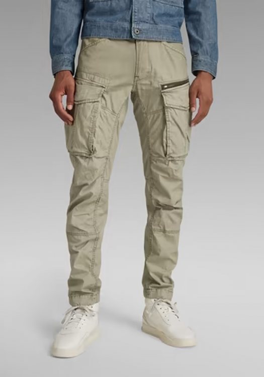 G Star Cargo Παντελόνι της σειράς Rovic Zip 3D Tapered - D02190 9740 D187 22 Shamrock Vitange 