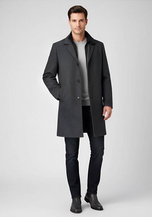 S4 Παλτό της σειράς New Edison - 74381 7316 1013 Grey