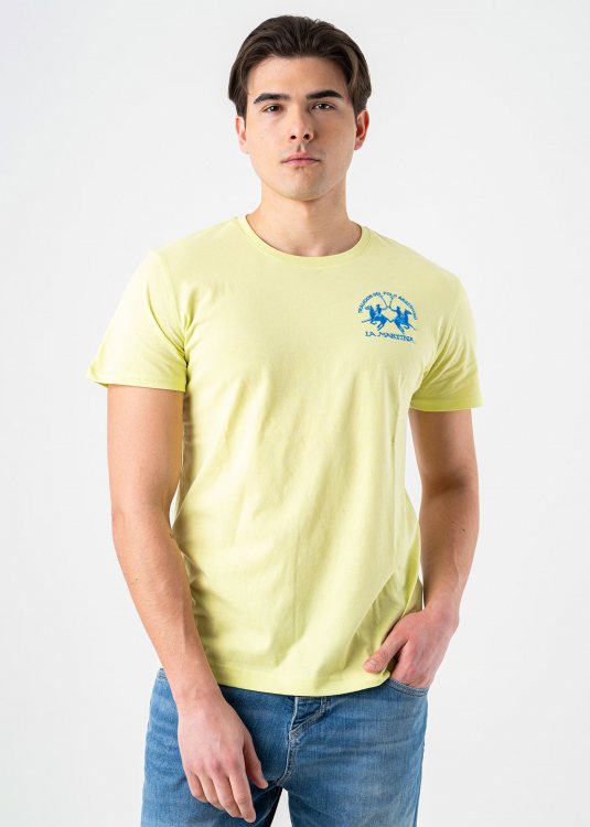 La Martina Κοντομάνικη Μπλούζα της σειράς Man - YMR009 JS206 03135 Sunny Lime