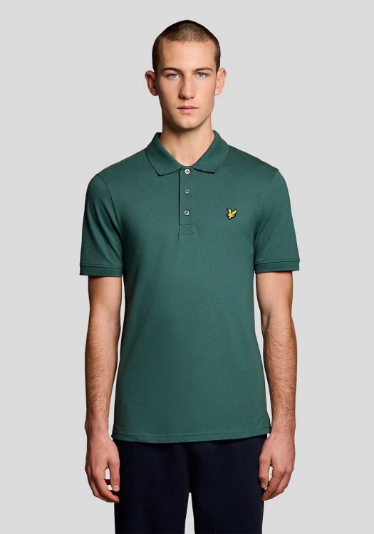 Lyle & Scott Polo Μπλούζα Basic - SP400VOGT W130 Everglade