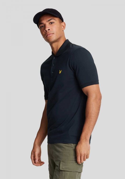 Lyle & Scott Polo Μπλούζα Basic - SP400VOGT Z271 Dark Navy