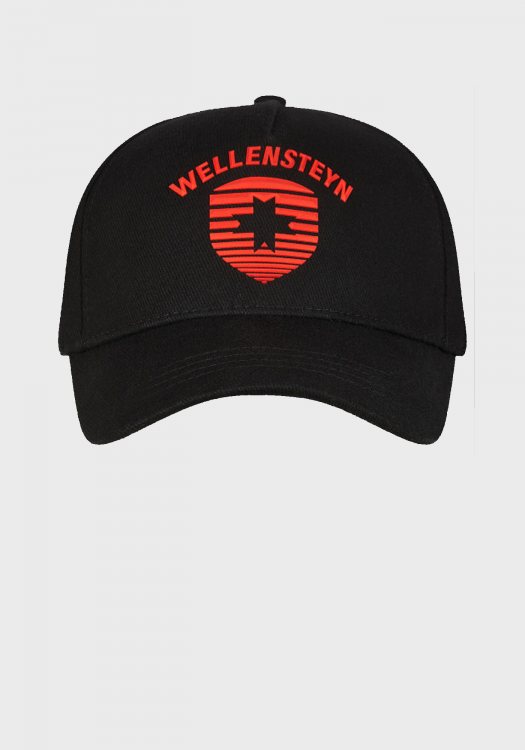 Wellensteyn Αθλητικό Καπέλο της σειράς Stripe Cap - STRC 198 Black/Red