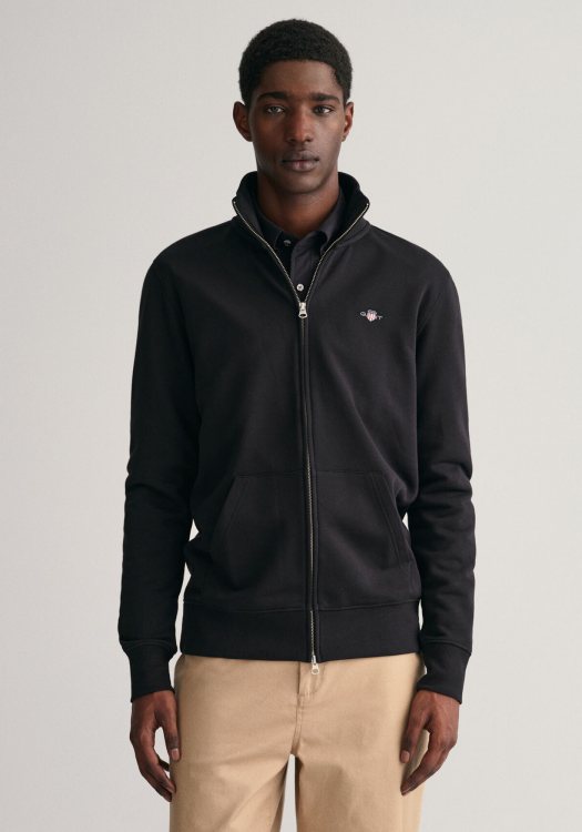 GANT Ζακέτα της σειράς Shield - 2008006 005 Black
