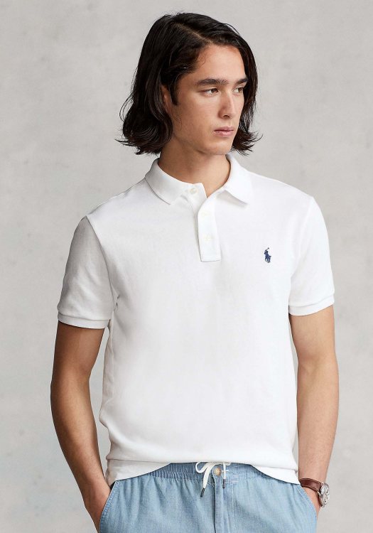 Polo Ralph Lauren Polo Μπλούζα της σειράς Spa Terry - 710660897 004 White