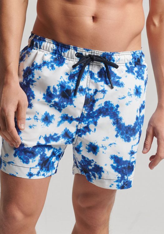 Superdry Μαγιό της σειράς Studios SD - M3010172A 6YM Blue Optic Dye φωτογραφία