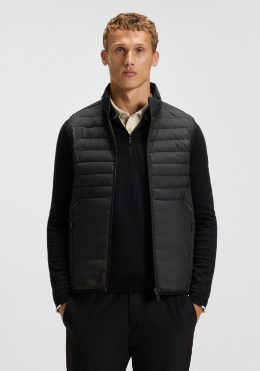 BOSS Αμάνικο Μπουφάν V Urbanex - 50545867 001 Black