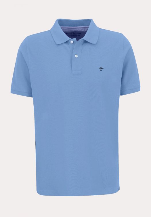 Fynch Hatton Polo Μπλούζα της σειράς Supima Cotton - 1313 1700 601 Light Sky