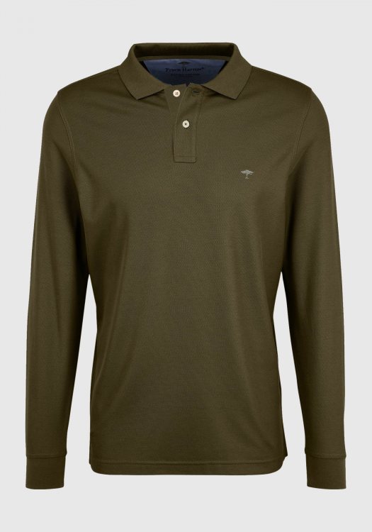 Fynch Hatton Polo της σειράς Supima Cotton - 1213 1701 704 Meadow