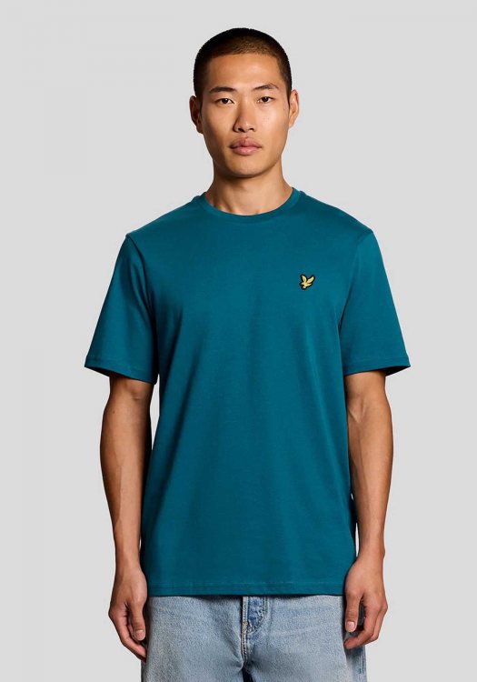 Lyle & Scott  T Shirt Basic - TS400VOGT Y134 Lagoon