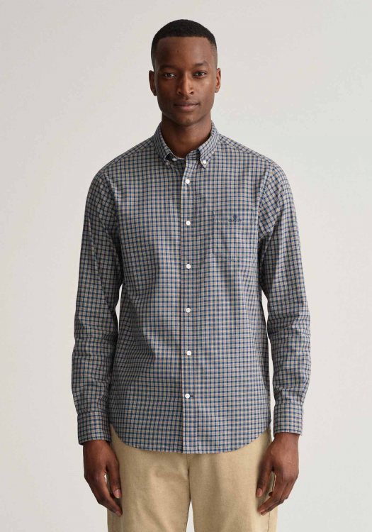 GANT Πουκάμισο της σειράς Tartan Twill - 3220046 423 Persian Blue