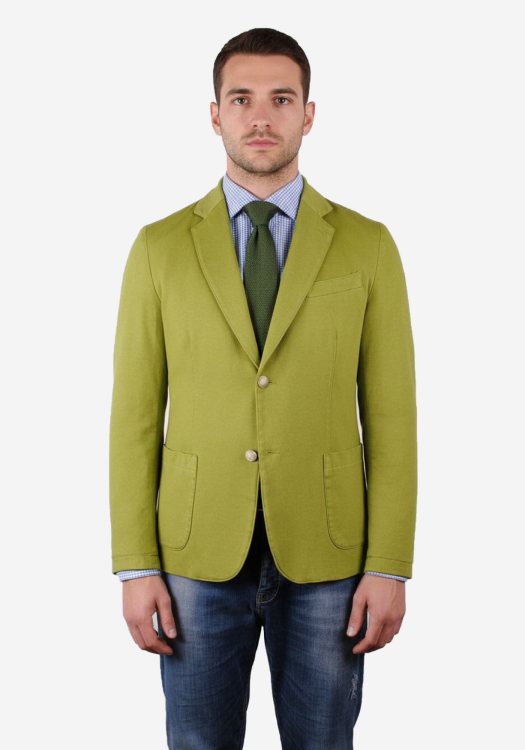The Italians Gentlemen Blazer - Light Green