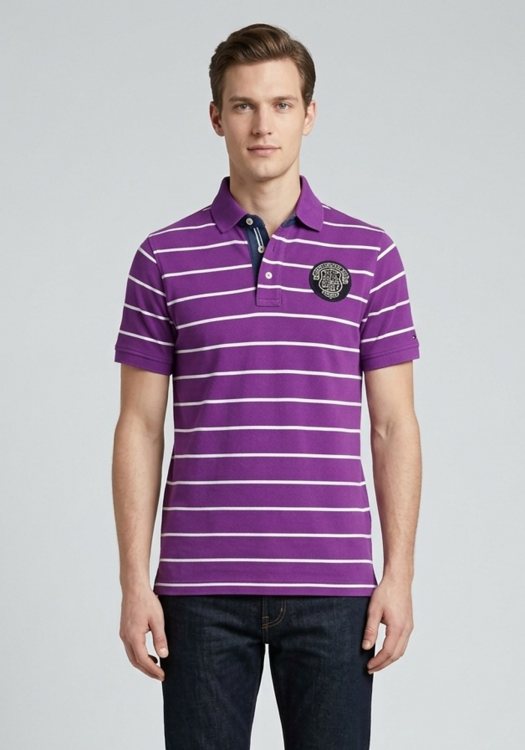 Tommy Hilfiger Μπλούζα Flexi - 0887811383 664 Purple