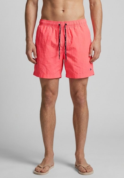 Tommy Hilfiger Μαγιο Flag - 0P87872938 655 Neon Orange