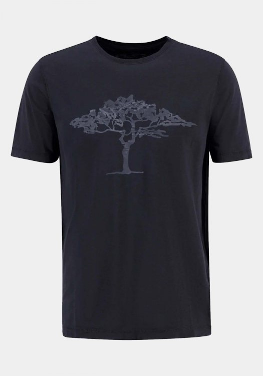 Fynch Hatton T Shirt της σειράς Tree - 1304 4015 970 Asphalt