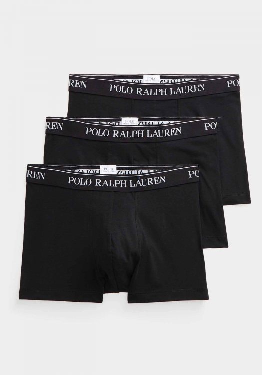 Polo Ralph Lauren Pack 3 Boxers - 714835885 002 Black