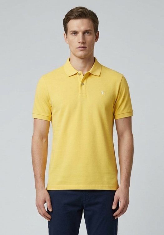 Trussardi Jeans Μπλούζα Polo - 523012 94 Yellow