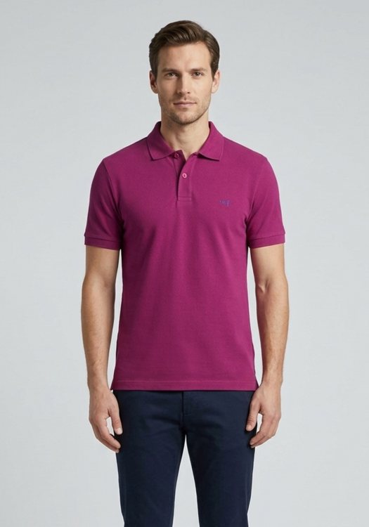 Trussardi Jeans Μπλούζα Polo - 623512 334 Magenta