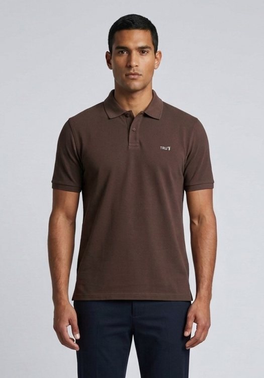 Trussardi Jeans Μπλούζα Polo -  623526 4665 Brown