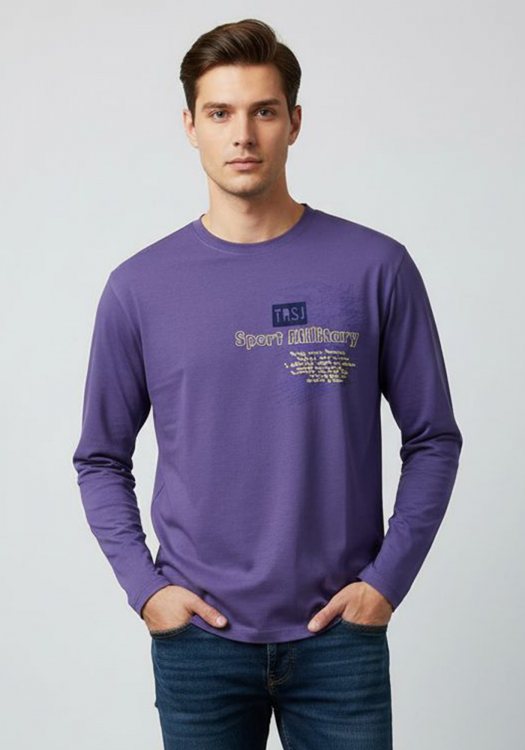 Trussardi Jeans Μπλούζα της σειράς Oakes - 504090 59 Purple