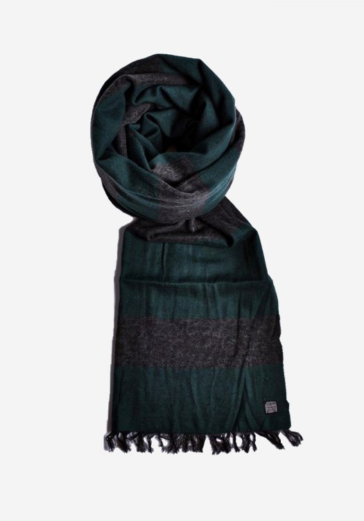 Trussardi Jeans Κασκόλ της σειράς Stripe - 529480 Green