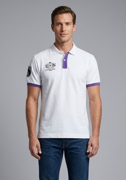U.S. Polo Assn Polo Μπλούζα Polo - 000514 1000 White