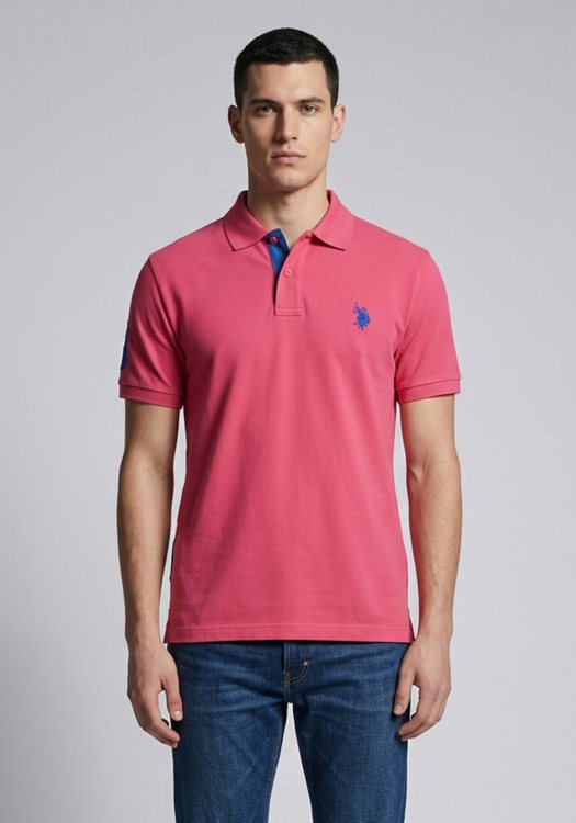 U.S. Polo Assn Μπλούζα Rider - 77436 41029 150 Pink