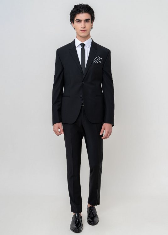 Versace Collection Κοστούμι της σειράς Formal - V100086 VT00599 V1008 Black 