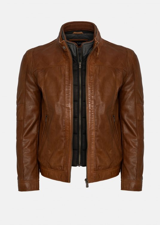 Guy Laroche Δερμάτινο της σειράς Biker - GL771 01 05 Tabacco