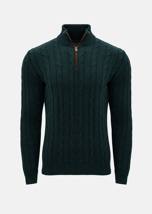 Guy Laroche Pullover της σειράς Knit Troyer - GL2229208 19 Forest Green
