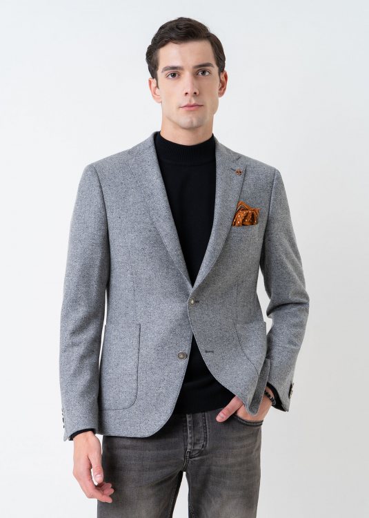 Fragosto Σακάκι της σειράς Humboldt - FRB23 3834 021 003 Dark Grey