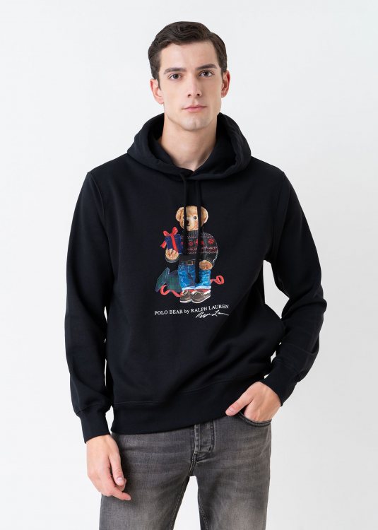 Polo Ralph Lauren Φούτερ της σειράς Bear - 710853309 028 Black