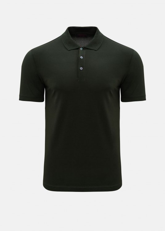 Nino Marini Polo Μπλούζα της σειράς Piqué - 1S300 00140 Green