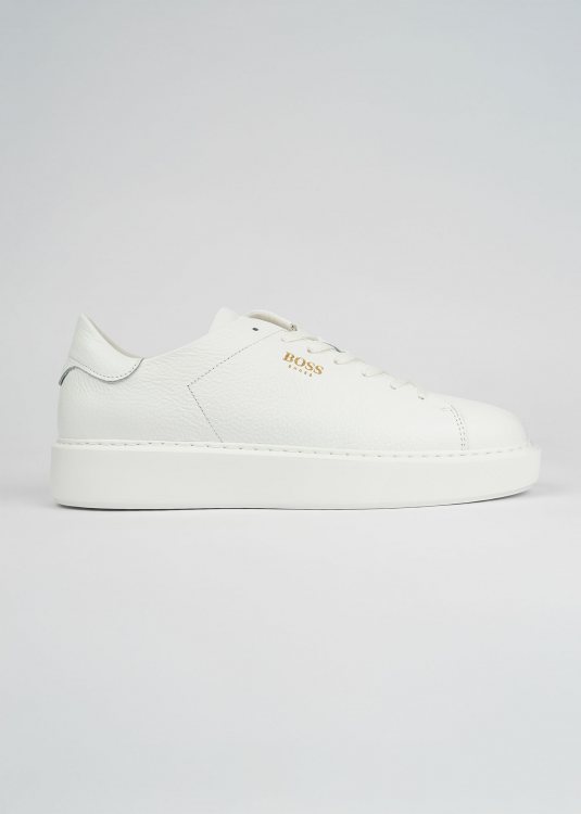 BOSS Shoes Δερμάτινα Sneakers της σειράς Sneakers - B5720 White Tumble