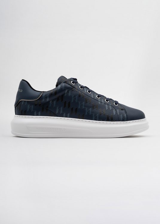 Karl Lagerfeld Δερμάτινα Sneakers της σειράς Kapri - KL52572 0AB Navy