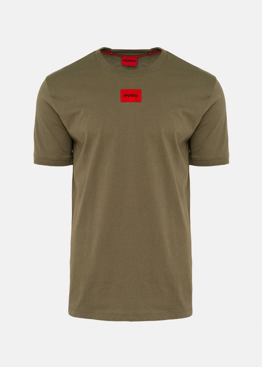 HUGO Κοντομάνικη T-shirt της σειράς Diragolino 212 - 50447978 389 Open Green