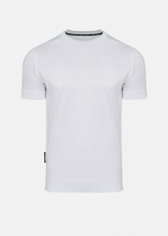 Karl Lagerfeld T Shirt της σειράς Crewneck - 755000 552200 10 White