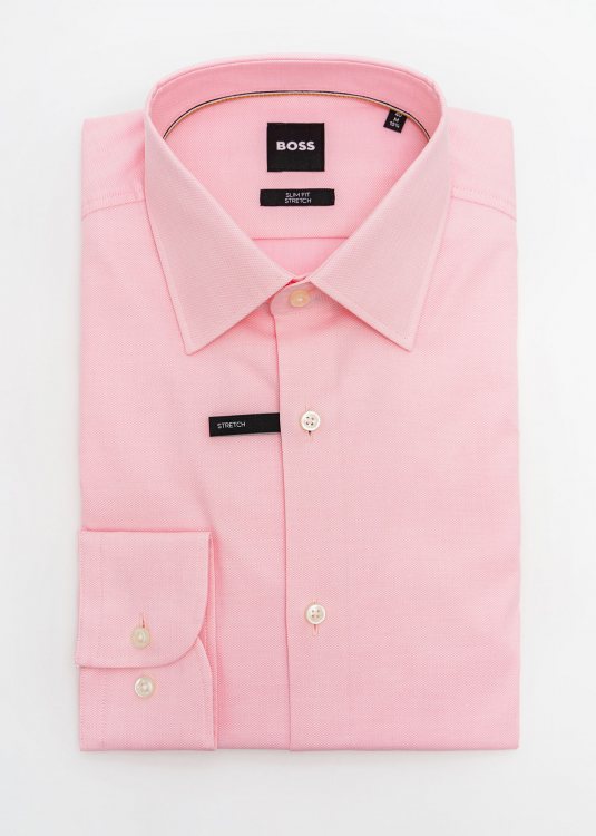 BOSS Πουκάμισο της σειράς HANK - 50490272 680 Light Pink