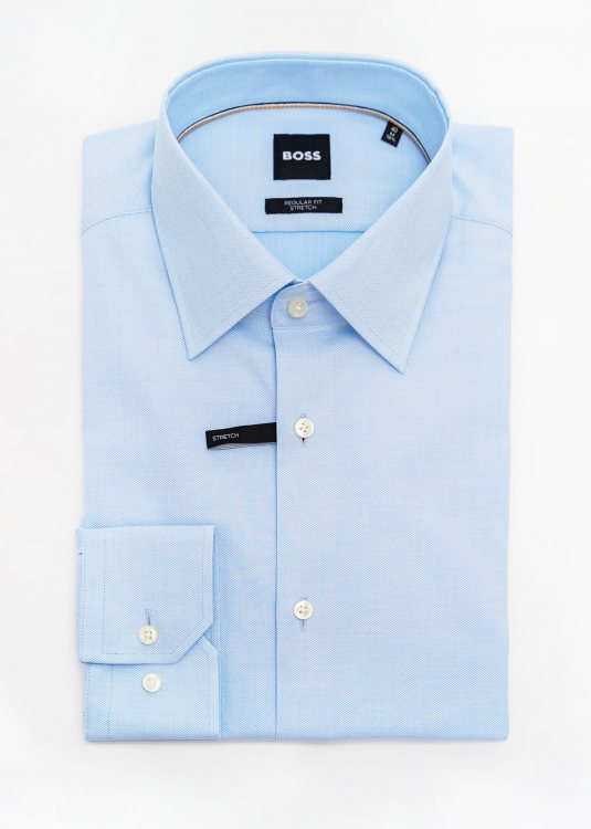 BOSS Πουκάμισο της σειράς JOE - 50490286 450 Light Blue