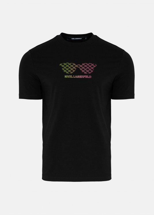 Karl Lagerfeld Μπλούζα της σειράς Crewneck - 755402 552235 990 Black