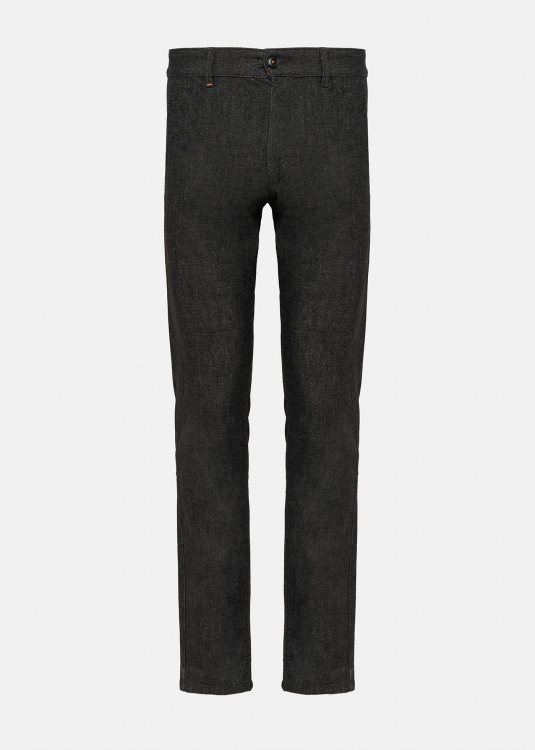 BOSS Υφασμάτινο Παντελόνι της σειράς Chino - 50523143 076 Open Grey