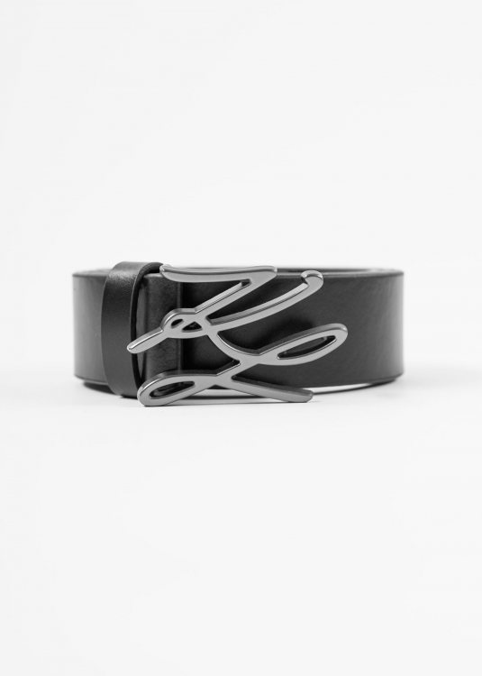 Karl Lagerfeld Ζώνη της σειράς Belt - 815300 534450 990 Black