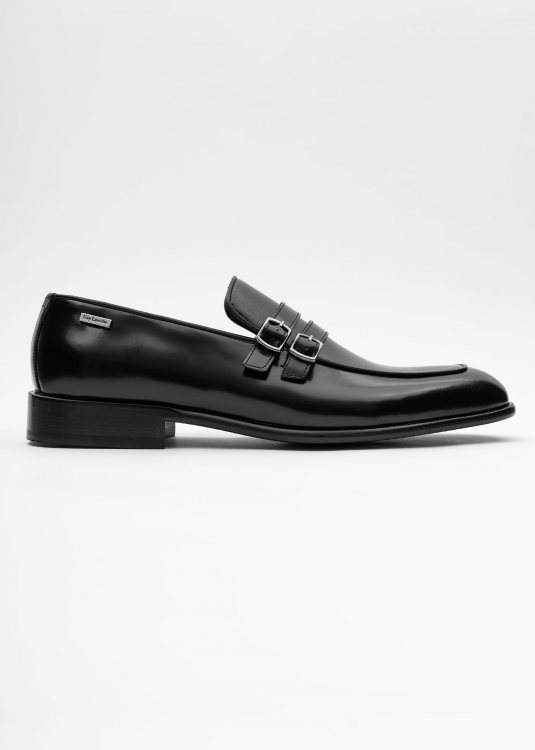 Guy Laroche Δερμάτινα Loafers της σειράς Monten - 15705 76 Black