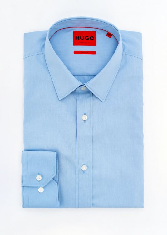 HUGO Πουκάμισο της σειράς Elisha02 - 50479219 459 Light Blue