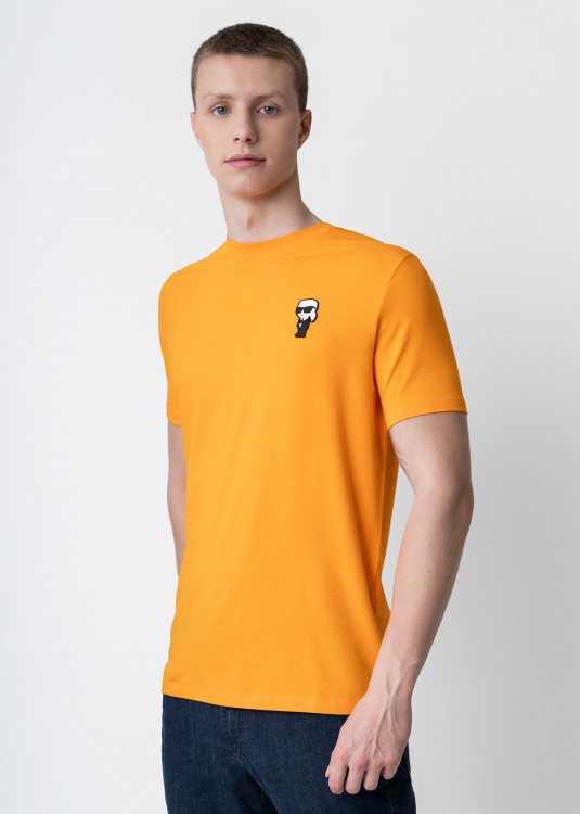 Karl Lagerfeld T Shirt της σειράς Crewneck  - 755027 542221 170 Orange