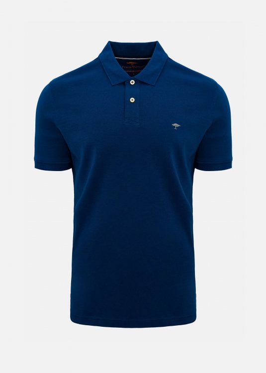Fynch Hatton Polo Μπλούζα της σειράς Supima Cotton - 1313 1511 627 Midnight