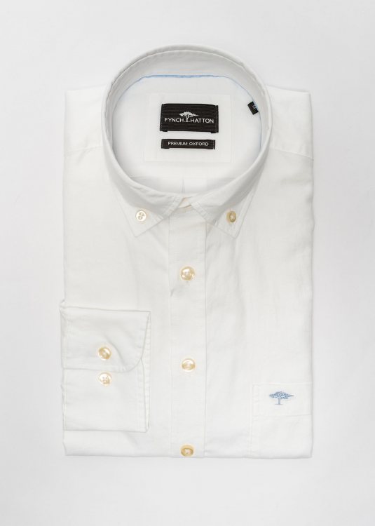 Fynch Hatton Πουκάμισο της σειράς Breeze - 1513 8400 802 White