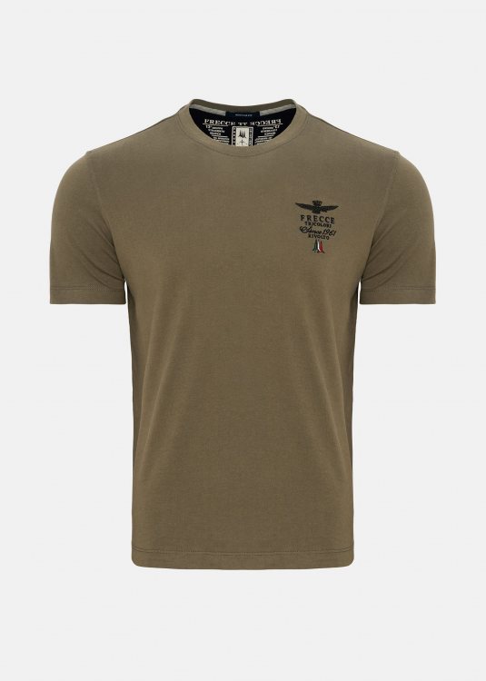 Aeronautica Militare Μπλούζα της σειράς Frecce Tricolori - TS2062 39284 Verde