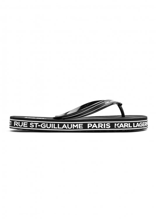 Karl Lagerfeld Σαγιονάρες Θαλάσσης της σειράς Kosta MNS - KL71008S V00 Black
