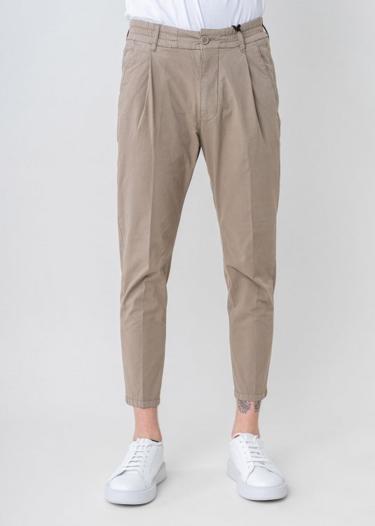 Drykorn Υφασμάτινο Παντελόνι της σειράς Chasy - 270119 1715 Brown