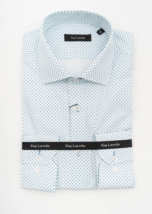 Guy Laroche Πουκάμισο της σειράς Print - GLDS18713 CL 1 Blue